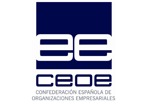 Logotipo de la Confederación Española de Organizaciones Empresariales (CEOE)