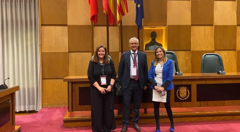 Representantes del OCP de Argentina en Congreso del ObCP de España